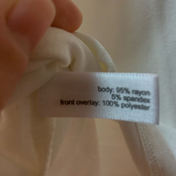 The Limited Cream Cowl neck blouse size XS - Picture 5 of 6